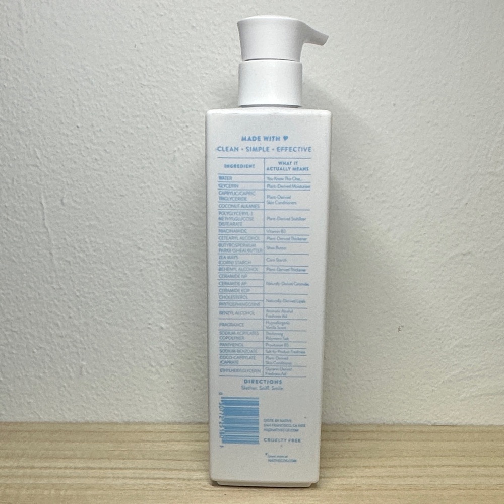 Native Sensitive Series Hydrating Body Lotion - Bare Vanilla - Picture 11 of 13